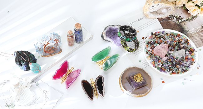 Crystal Flying Butterfly Figurine Collection Ornament Statue Animal Collectible