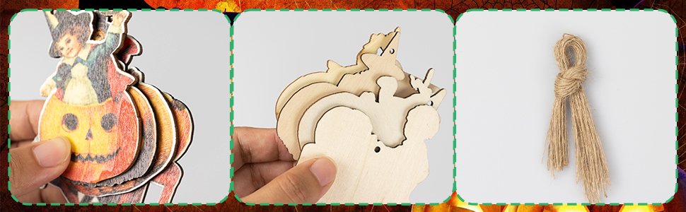 hanging Halloween pumpkins ornaments