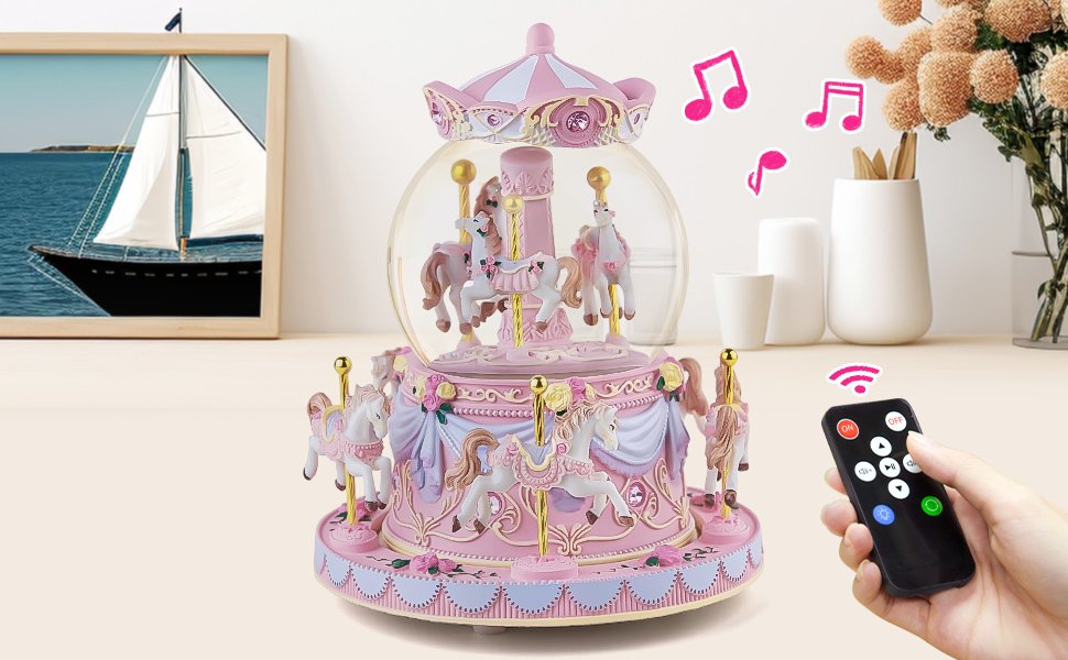 pink music box