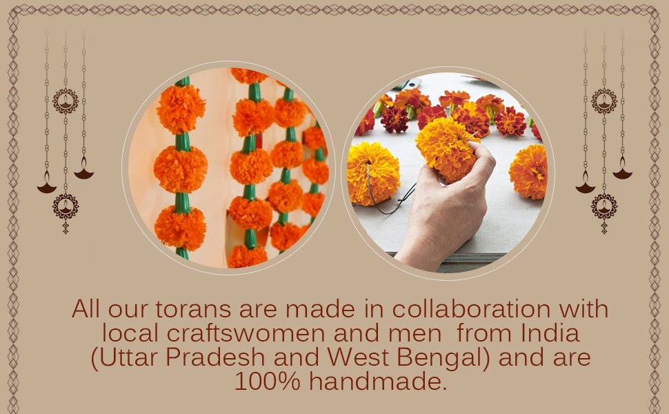 handcrafted toran