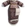 Goodsright Decor Exclusive Vintage Collectible Ukrainian Motanka Figurine Slavic Design Handmade Made in Ukraine 7.5"