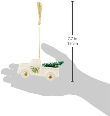 Goodsright Decor Holiday Truck with Tree Ornament