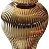 Goodsright Decor Ceramic Flower Vases Temple Jar Storage Box Ginger Jar Decorative Flower Jar for Centerpiece Bedroom Living Room Kitchen Housewarming Gifts, S