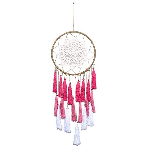 Goodsright Decor 27 inches Dream Catchers Handmade Tassel Wall Decoration Weeding Party Decor Ornament Craft, Blue