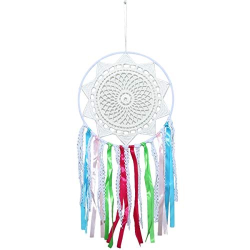 Goodsright Decor 27 inches Dream Catchers Handmade Tassel Wall Decoration Weeding Party Decor Ornament Craft, Blue