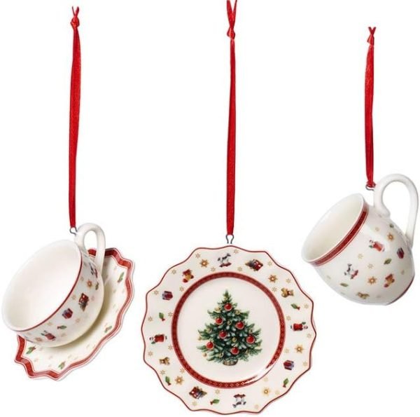 Goodsright Decor Decoration Ornaments Crockery Set, White