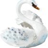 Goodsright Decor 5pcs Jewelry Box Jewelry Organizer for Jewelry Case Jewelry Organizer Small Swan Shaped Trinket Boxes Desktop Swan Decor Swan Shaped Jewelry Holder Swan Shaped Ring Holder