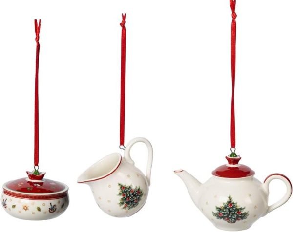 Goodsright Decor Decoration Ornaments Crockery Set, White