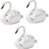 Goodsright Decor 5pcs Jewelry Box Jewelry Organizer for Jewelry Case Jewelry Organizer Small Swan Shaped Trinket Boxes Desktop Swan Decor Swan Shaped Jewelry Holder Swan Shaped Ring Holder