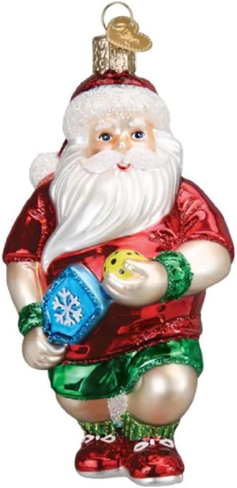 Goodsright Decor Old World Christmas Irish Santa Glass Blown Ornament for Christmas Tree