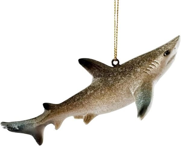 Goodsright Decor Hand-Painted Dolphin Ornament (Mother and Child) - Unique Coastal Christmas Decor for Your Tree, Ideal for Baby's First Christmas, Beach Themed, Blue Ornaments, or Nautical Xmas Trees