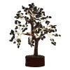 Goodsright Decor Ethnic Asia Multicolor Reiki Gemstones Money Tree Home D??cor 9" Inches Decoration Gems