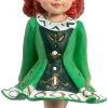 Goodsright Decor Adler Irish Dancer Ornament, 4.5-inches, Resin, Green
