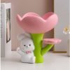 Goodsright Decor Key Bowls for Entry Table, Creative Rabbit Desktop Storage Tray, Resin Figurine Home Decor Ornament,White