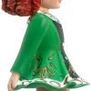 Goodsright Decor Adler Irish Dancer Ornament, 4.5-inches, Resin, Green