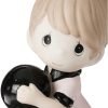Goodsright Decor Precious Moments Growing in Grace Age 10 | Blonde Girl Bowling Bisque Porcelain Figurine | Birthday Gift | Birthday Collection | Room Decor & Gifts | Hand-Painted