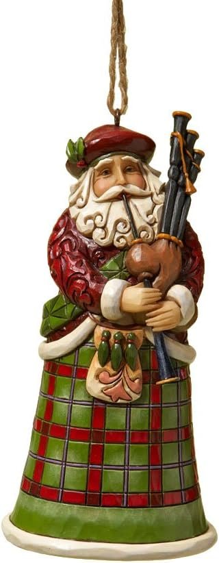 Goodsright Decor Russian Santa Stone Resin Hanging Ornament, 4.75??