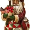 Goodsright Decor Russian Santa Stone Resin Hanging Ornament, 4.75??