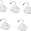 Goodsright Decor 5pcs Jewelry Box Jewelry Organizer for Jewelry Case Jewelry Organizer Small Swan Shaped Trinket Boxes Desktop Swan Decor Swan Shaped Jewelry Holder Swan Shaped Ring Holder