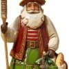 Goodsright Decor Russian Santa Stone Resin Hanging Ornament, 4.75??