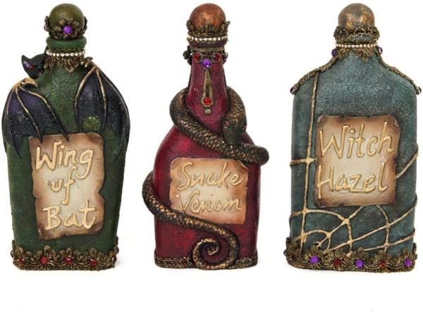 Goodsright Decor Katherine's Collection  to Be Or Not to Be Potion Bottles Figurine Assorted of 3