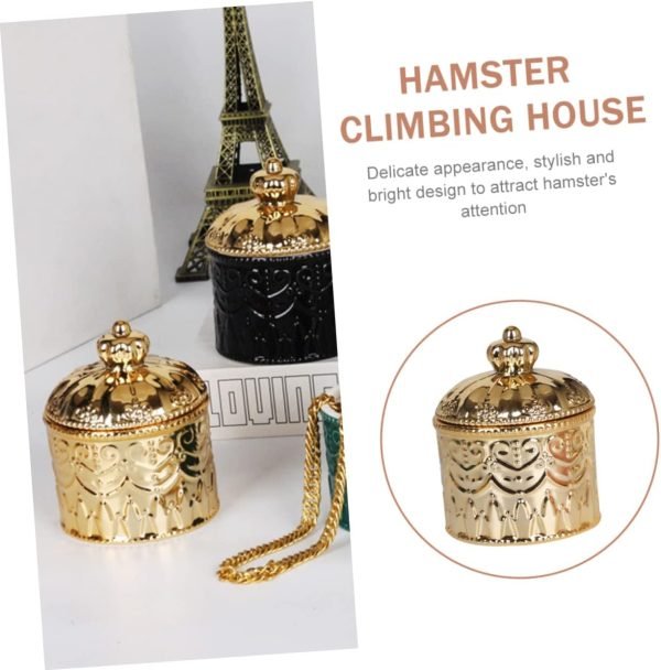 Goodsright Decor 4pcs Jewelry Box Pressed Flower Necklace Embossment Jar Vanity Decor Retro Decor Practical Jar Candle Stands Decorative Tea Canister Coffee Jar Ceramics Storage Tank Multifunction