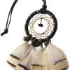 Goodsright Decor American Dream Catcher, Ethnic Feather Bell Tassel Dream Catcher, Handmade Craft Home Wall Hanging Decor, Native American Car Decor