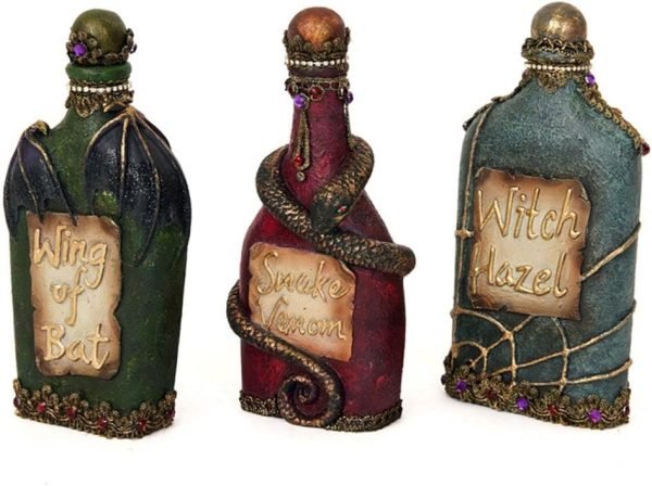 Goodsright Decor Katherine's Collection  to Be Or Not to Be Potion Bottles Figurine Assorted of 3