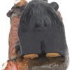 Goodsright Decor DEMDACO Bearfoots by Jeff Fleming Little Bear Black Bear 2 x 6 Hand-cast Resin Figurine Sculpture