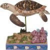 Goodsright Decor Animal Planet Collection Everyday Hawksbill Sea Turtle Figurine, 4.5-inches