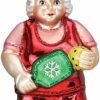 Goodsright Decor Old World Christmas Irish Santa Glass Blown Ornament for Christmas Tree