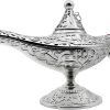 Goodsright Decor Classic Vintage Aladdin Magic Genie Costume Lamp Home Table Decoration & Gift, Golden Blue