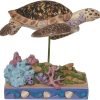 Goodsright Decor Animal Planet Collection Everyday Hawksbill Sea Turtle Figurine, 4.5-inches