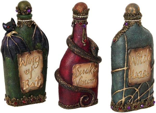Goodsright Decor Katherine's Collection  to Be Or Not to Be Potion Bottles Figurine Assorted of 3