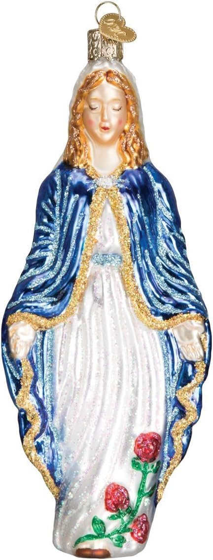 Goodsright Decor Old World Christmas Spiritual Gifts Glass Blown Ornaments for Christmas Tree Flight to Egypt