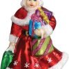 Goodsright Decor Old World Christmas Irish Santa Glass Blown Ornament for Christmas Tree