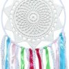 Goodsright Decor 27 inches Dream Catchers Handmade Tassel Wall Decoration Weeding Party Decor Ornament Craft, Blue