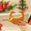 Goodsright Decor 1 Pair Table Top Decor Christmas Couple Reindeer Figurine Animal Figurine Nativity Ornaments for Kids Christmas Table Figurine Small Deer Ornament Statue Car Child Crafts