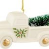 Goodsright Decor Holiday Truck with Tree Ornament