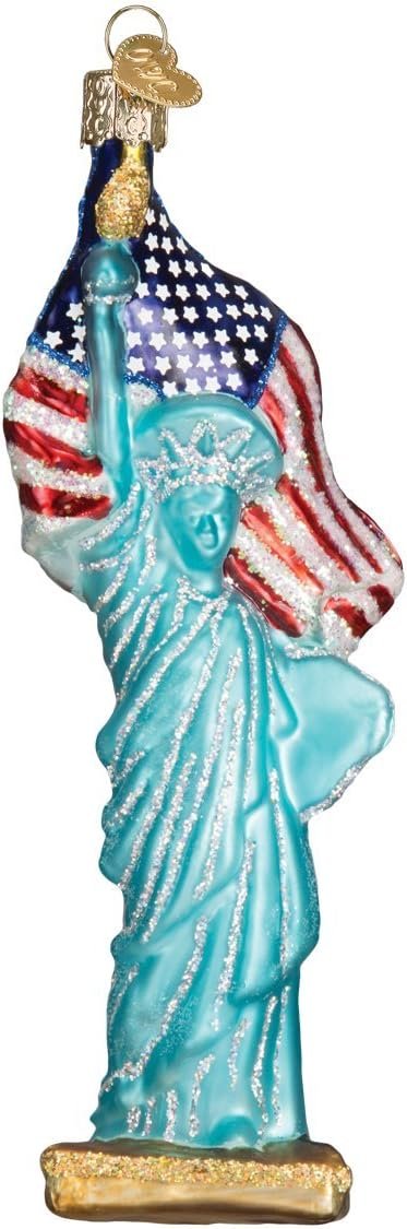 Goodsright Decor Old World Christmas Glass Blown Ornament Boston City