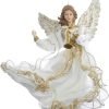 Goodsright Decor J6064 Ornament, Ivory, White, Gold