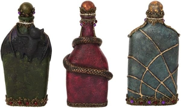 Goodsright Decor Katherine's Collection  to Be Or Not to Be Potion Bottles Figurine Assorted of 3