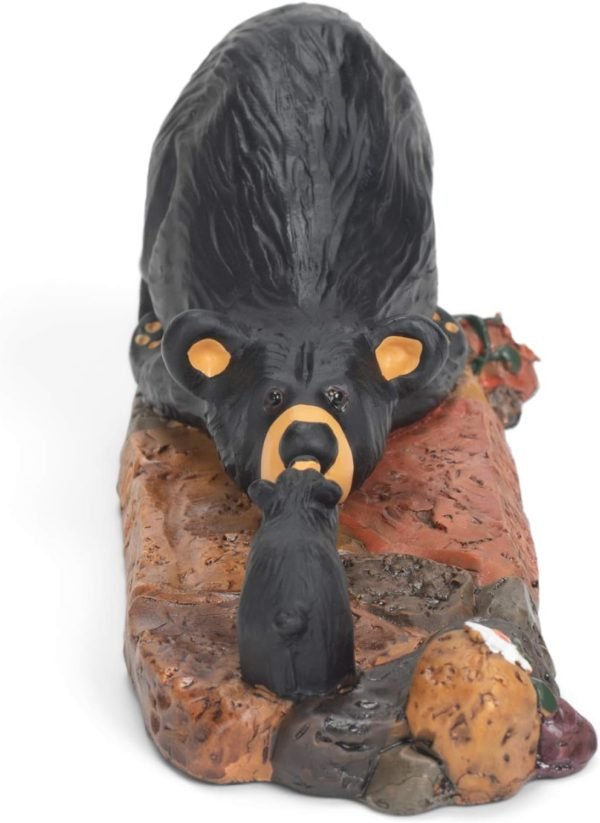 Goodsright Decor DEMDACO Bearfoots by Jeff Fleming Little Bear Black Bear 2 x 6 Hand-cast Resin Figurine Sculpture