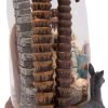 Goodsright Decor Lighted Water Globe with a Nativity Scene and Swirling Glitter, Freestanding Christmas Decoration, Religious Holiday D??cor, 8.75 Inches High