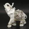 Goodsright Decor Exquisite Vintage Elephant Pattern Ornaments Statue Craft Gift Home Office Decoration Exquisite