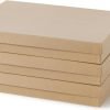 Goodsright Decor Decorative Storage Boxes - Set of 5: Antique Memory Keepsake Boxes with Lids, Travel Cardboard Storage for Organizing and Home D??cor, Unique Gift Boxes with Magnetic Closure