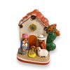 Goodsright Decor Ethnic Nativity Scene 1 piece 3.5x4.5", Christmas decor ornaments handmade in Peru