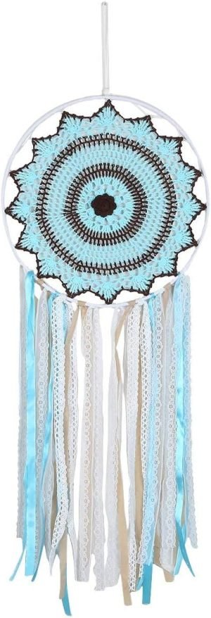 Goodsright Decor 27 inches Dream Catchers Handmade Tassel Wall Decoration Weeding Party Decor Ornament Craft, Blue
