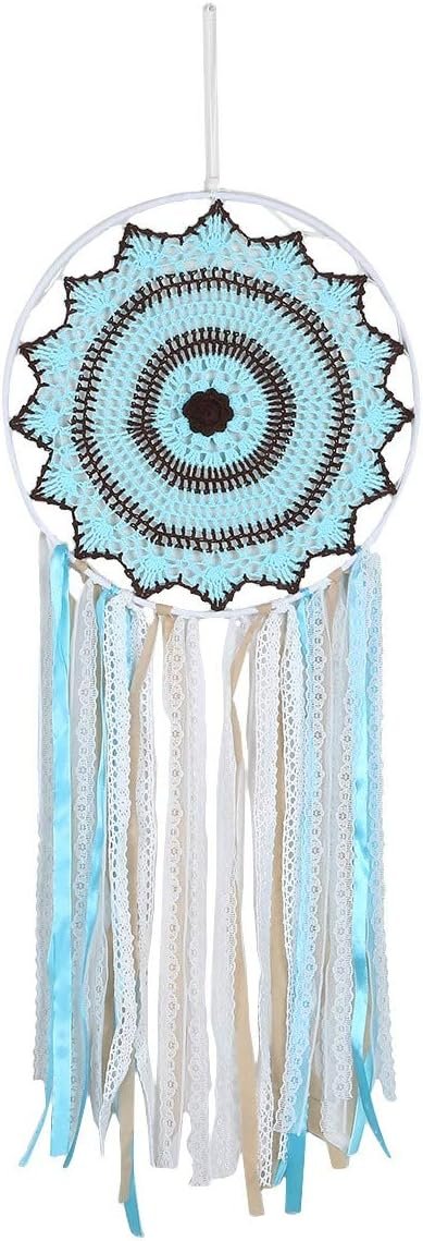 Goodsright Decor 27 inches Dream Catchers Handmade Tassel Wall Decoration Weeding Party Decor Ornament Craft, Blue