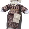 Goodsright Decor Exclusive Vintage Collectible Ukrainian Motanka Figurine Slavic Design Handmade Made in Ukraine 7.5"